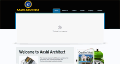 Desktop Screenshot of aashiarchitect.com